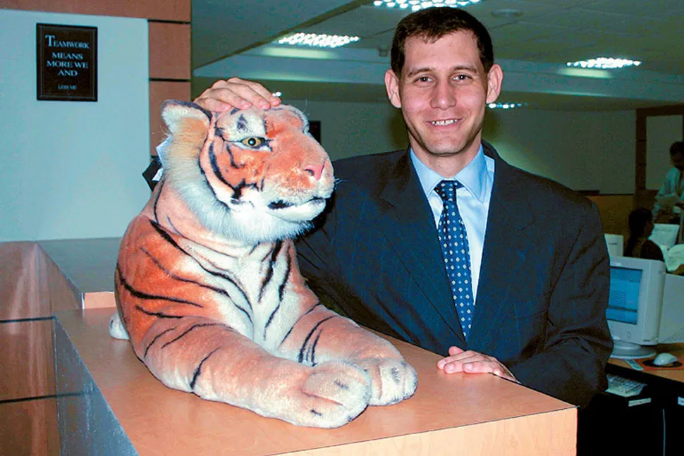 Sigelman in Chennai, India, in 2005.
