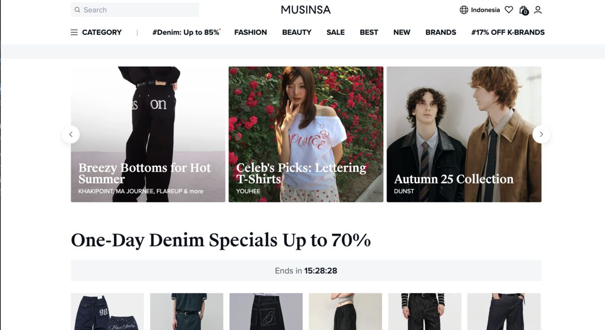 KKR-Backed Korea Fashion Retailer Musinsa Considering IPO