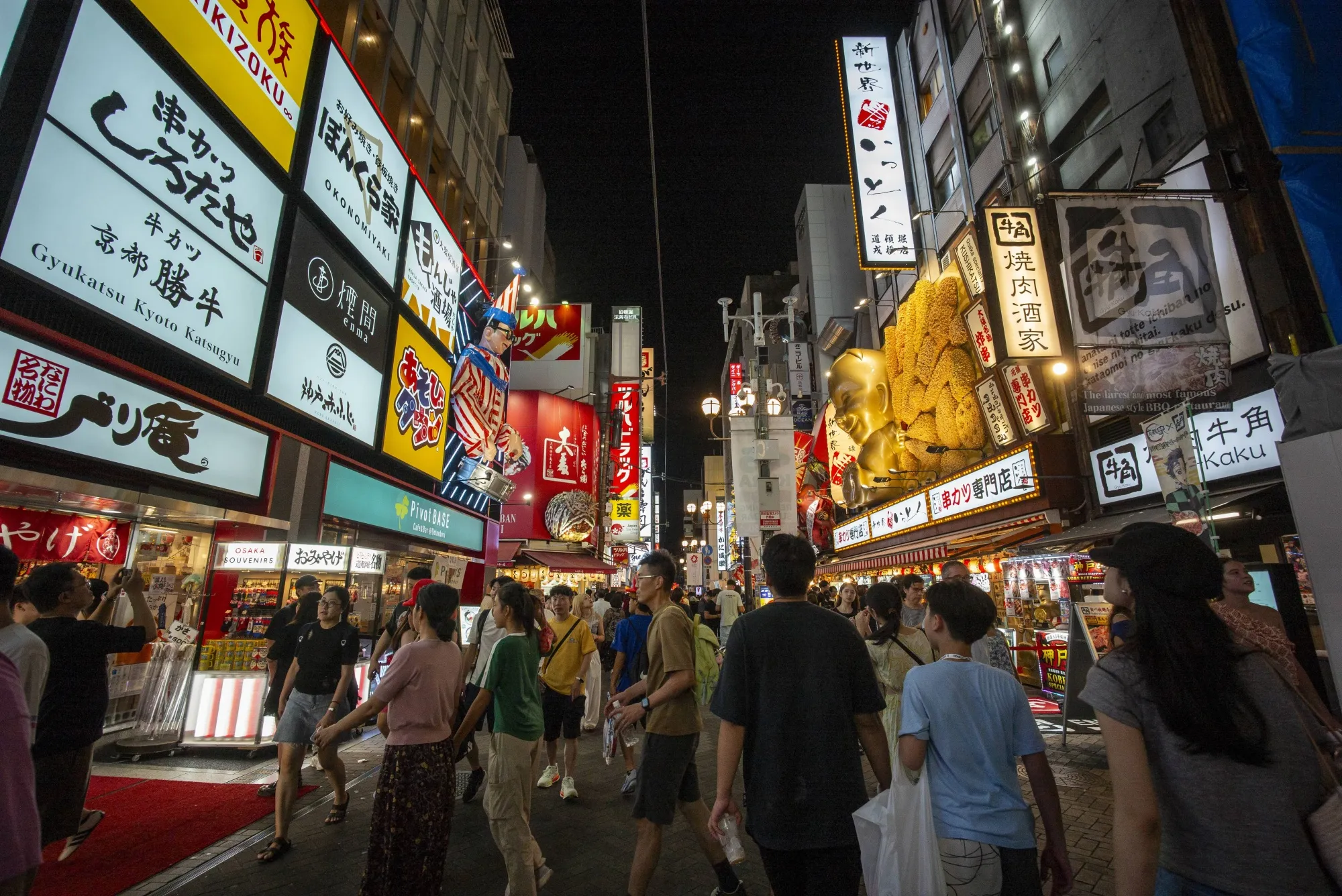 It might look chaotic, but the jumble of storefronts in Osaka’s Dotonbori district represent one model for a vibrant urban community. 
