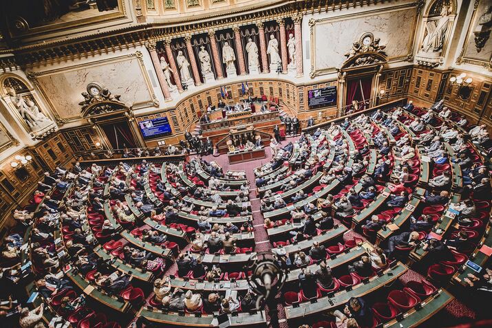 FRANCE-GOVERNMENT-SENATE-PARIS