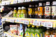 Shoppers at Takeya Store Ahead of CPI Figures