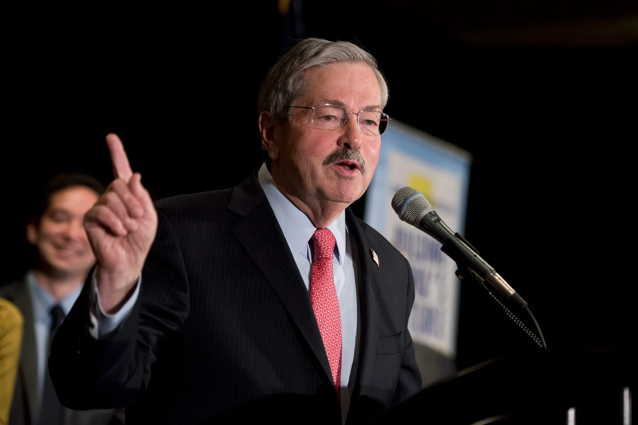 Terry Branstad, governor of Iowa.
