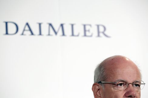 Daimler Leading Bond Sales in U.S. to Busiest Week Since March