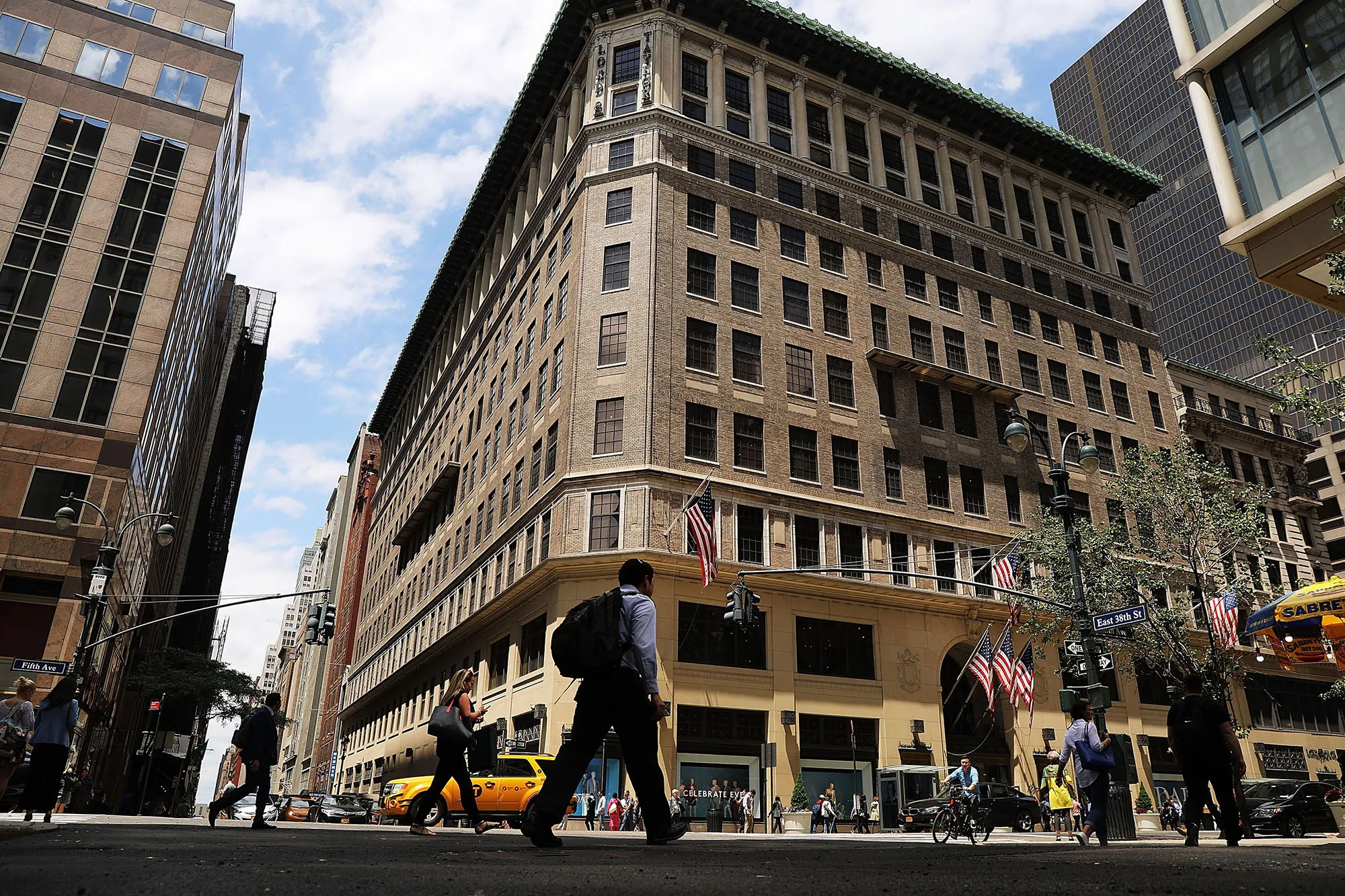 The Lord & Taylor building on 5th Avenue in Manhattan.