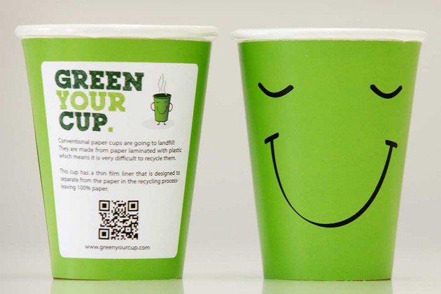 recycled cups