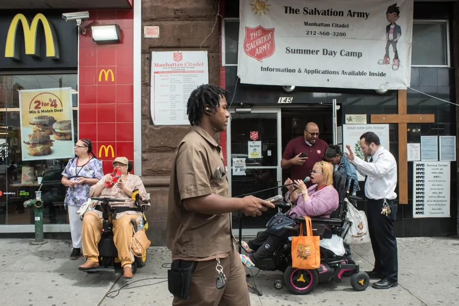 NW corner of E. 125th St. at Lexington Ave., Harlem, 2018