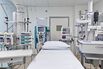 Empty Intensive Care Bed in UK Hospital