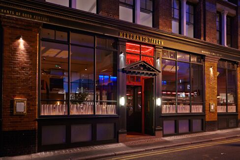 Merchants Tavern, housed in a former Victorian warehouse, has long been a hipster hangout.