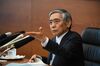 Haruhiko Kuroda, governor of the Bank of Japan