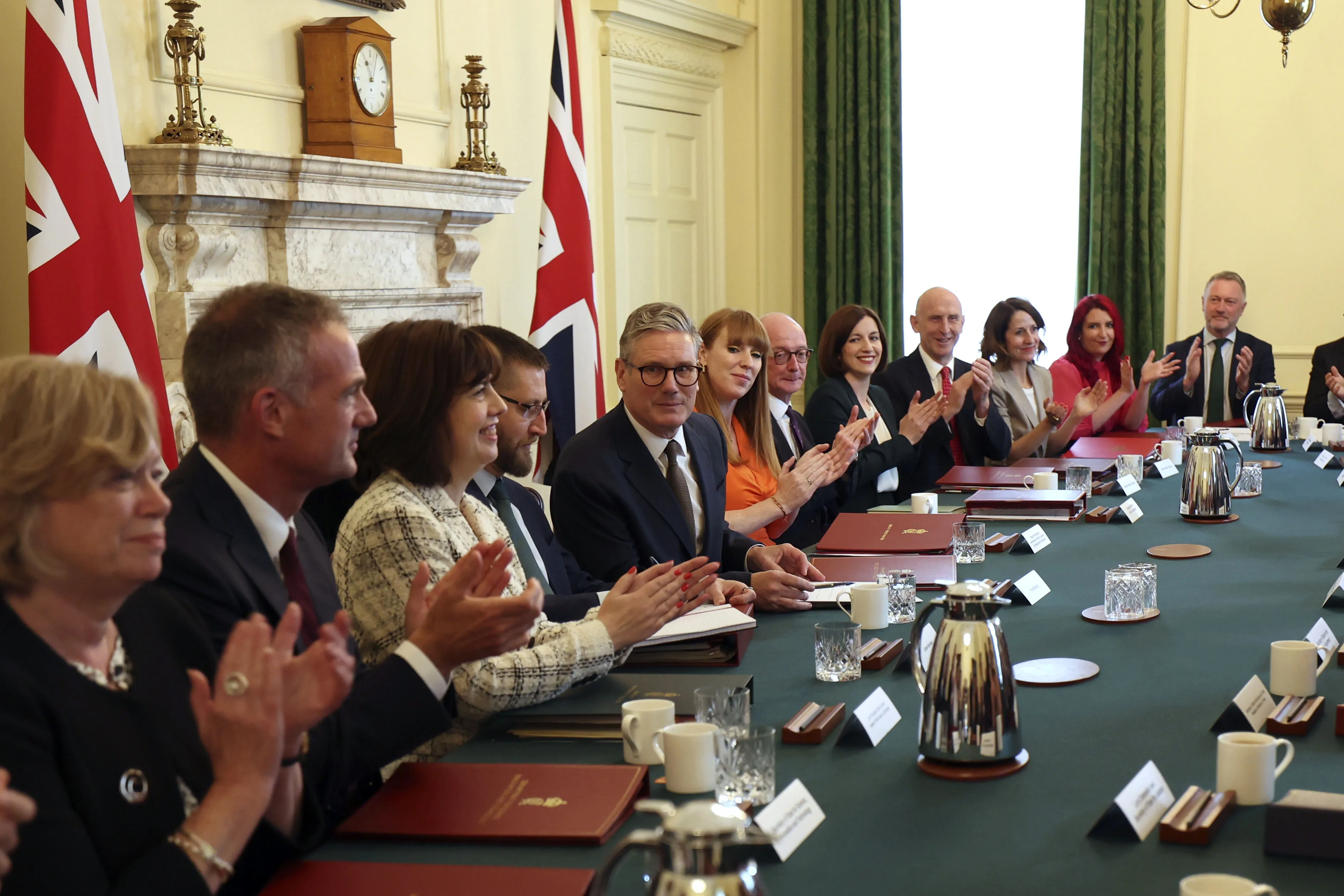 Keir Starmer and his cabinet