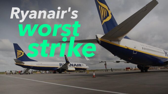 Ryanair's First Strike Is Getting Worse As Costs Keep Climbing - Bloomberg