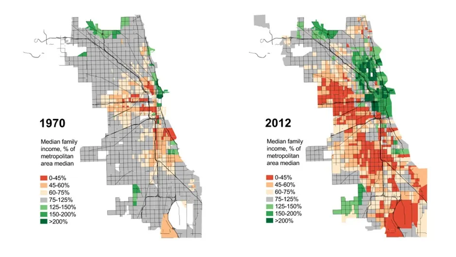 40 Years of Chicago's Rising Inequality, in One GIF - Bloomberg