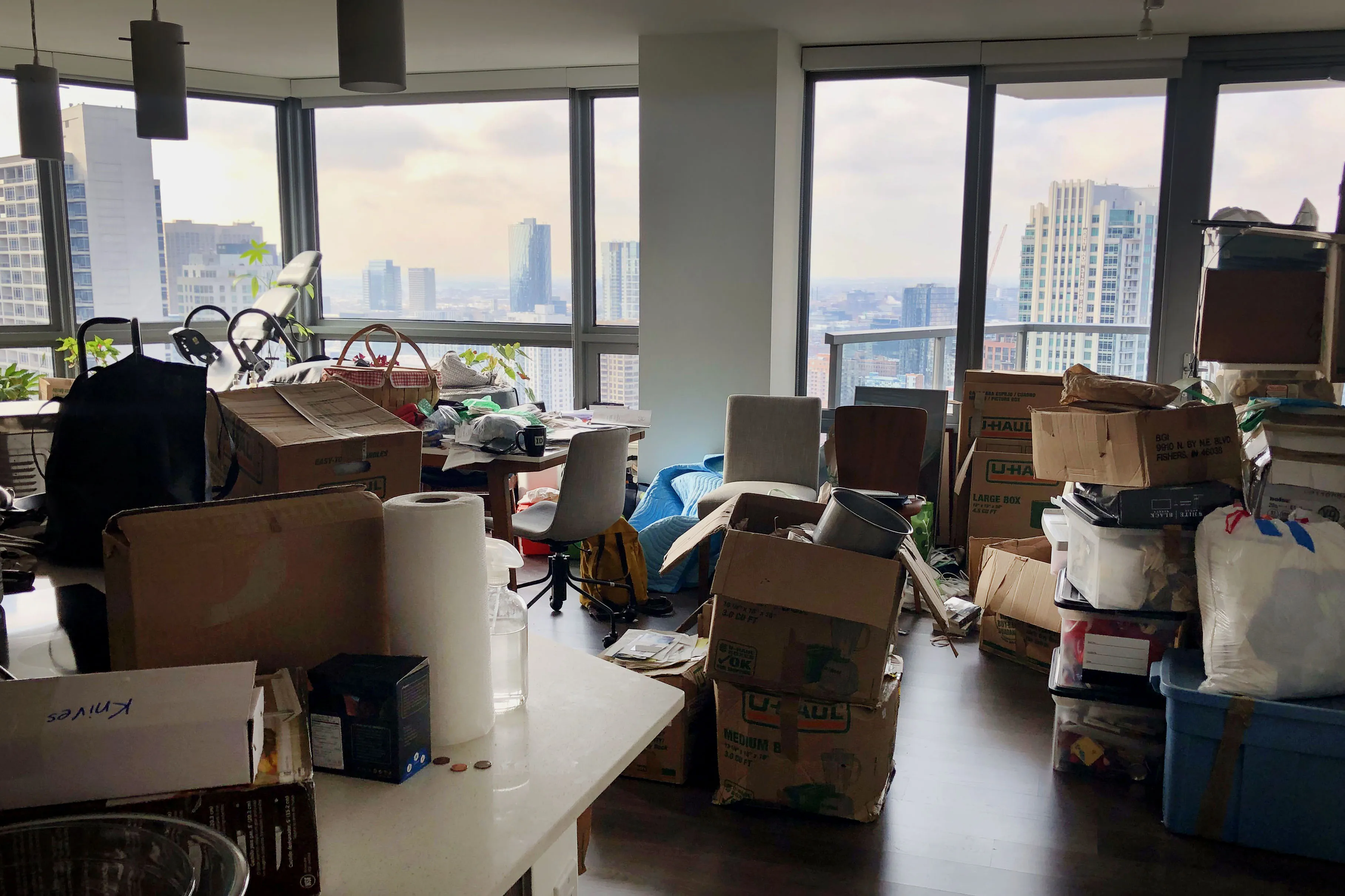 Tara Latta’s&nbsp;36th-floor Chicago apartment.&nbsp;