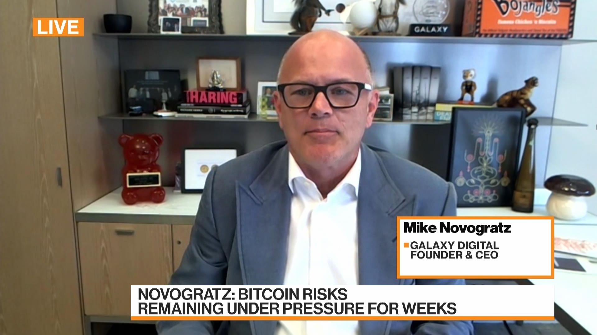 Bitcoin Risks Remaining Under Pressure for Weeks: Michael Novogratz
