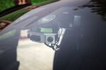 Cameras for SenseTime Group Ltd.'s autonomous driving system are mounted inside a Lincoln Motor Co. MKZ sedan during a test-drive in Hangzhou, China, on Thursday, Sept. 6, 2018.