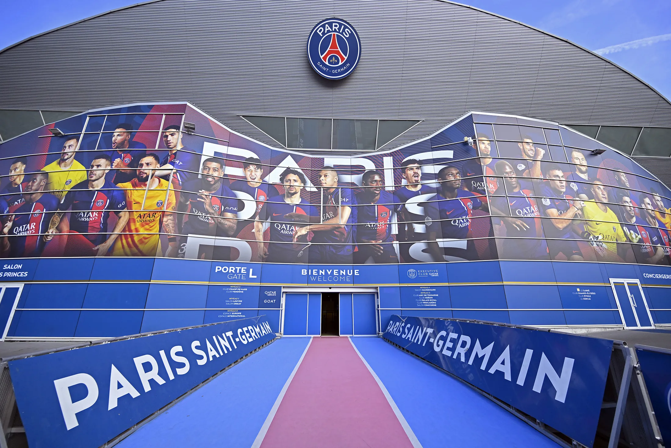 PSG’s Parc des Princes stadium in Paris on May 11, 2024.