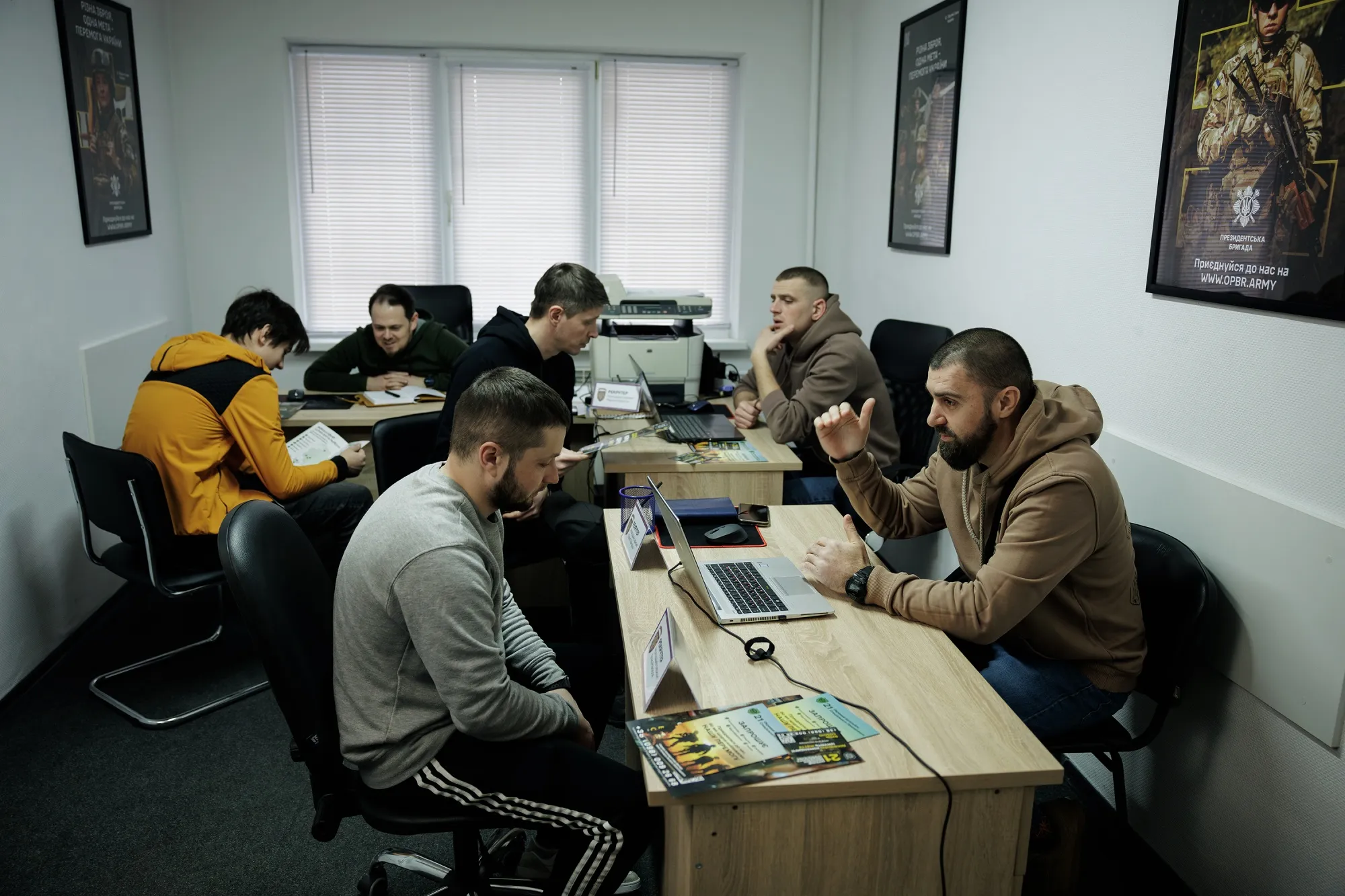 A Recruitment Center Of The Separate Presidential Brigade Opened In Kyiv