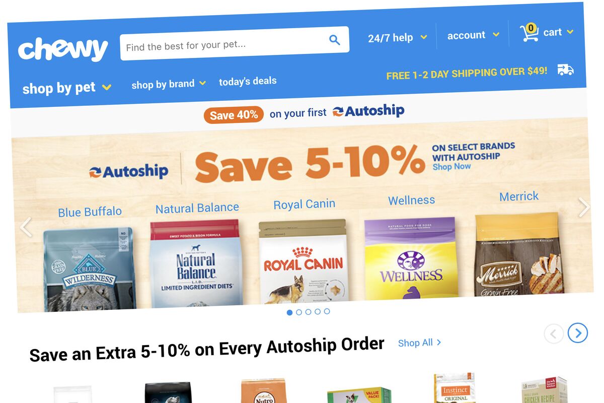 PetSmart Said to Tell Lenders Chewy Is Worth 4.45 Billion Bloomberg