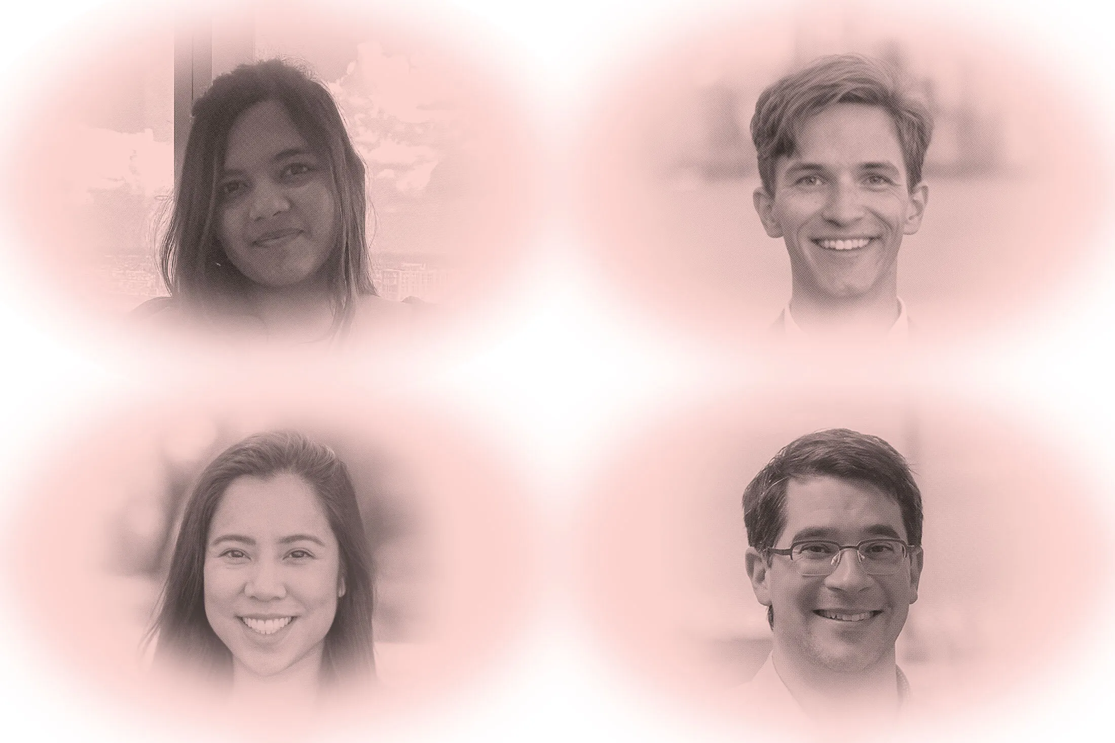 Clockwise from top left:&nbsp;Anushri Jhunjhunwala,&nbsp;Andy Enkeboll,&nbsp;Jon Stahl, and Elyse Marr.