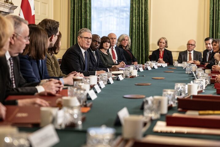 Ministers Attend First Government Cabinet Meeting Of 2026