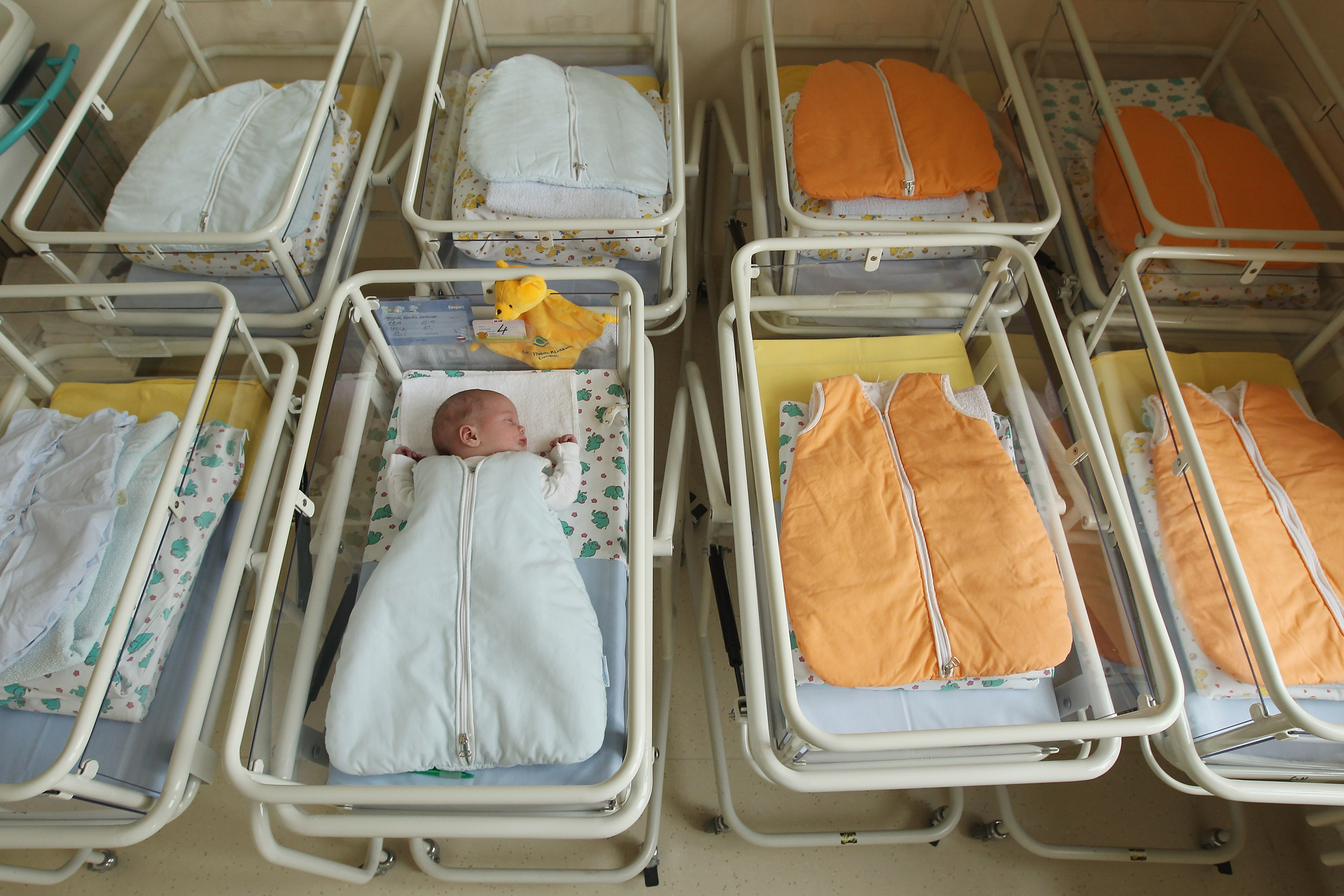 A maternity ward in Germany.