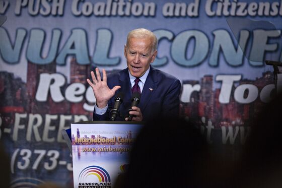 Biden Uses Jesse Jackson Event to Tout Civil Rights Credentials