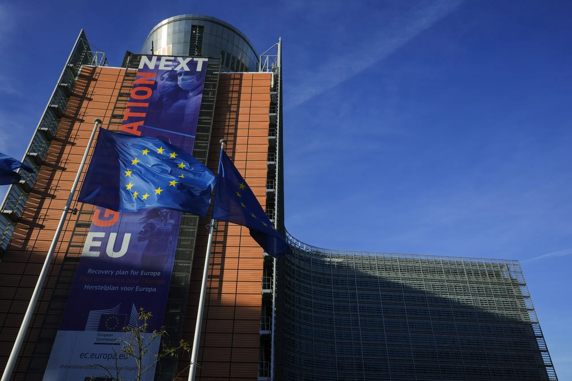 The Berlaymont building, headquarters of the&nbsp;European Commission, in Brussels.&nbsp;
