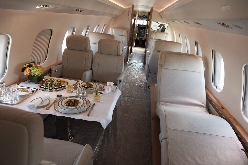 Coronavirus Outbreak Wealthy Take To Private Jets Bloomberg