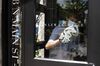 A Professional Disinfecting Company Cleans Businesses As Ohio Weekend Virus Cases Remains High