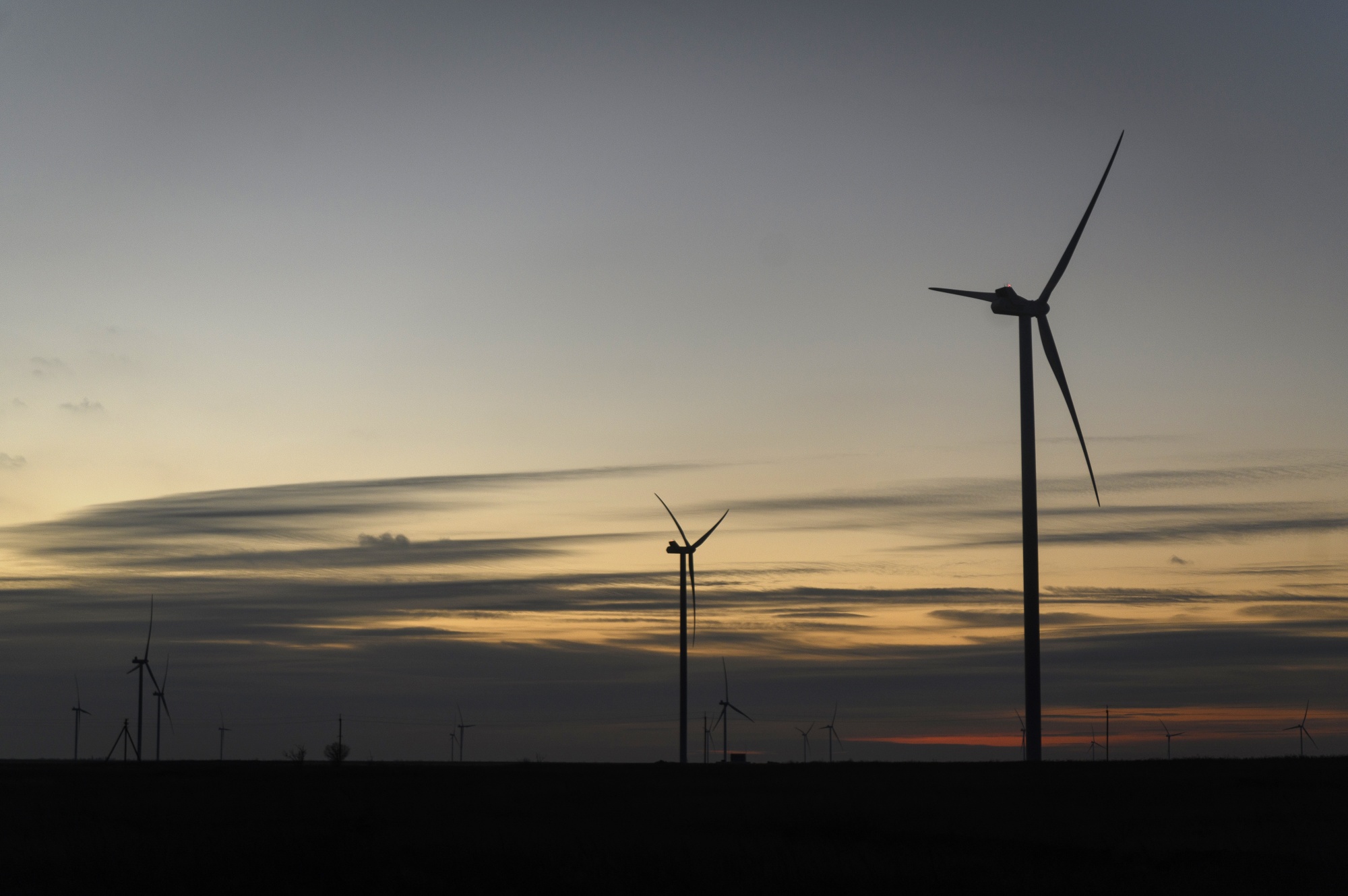 Wind turbines&nbsp;near the Crimea border in the Kalanchatski region of Kherson Oblast, Ukraine, on&nbsp;Jan. 19.&nbsp;&nbsp;