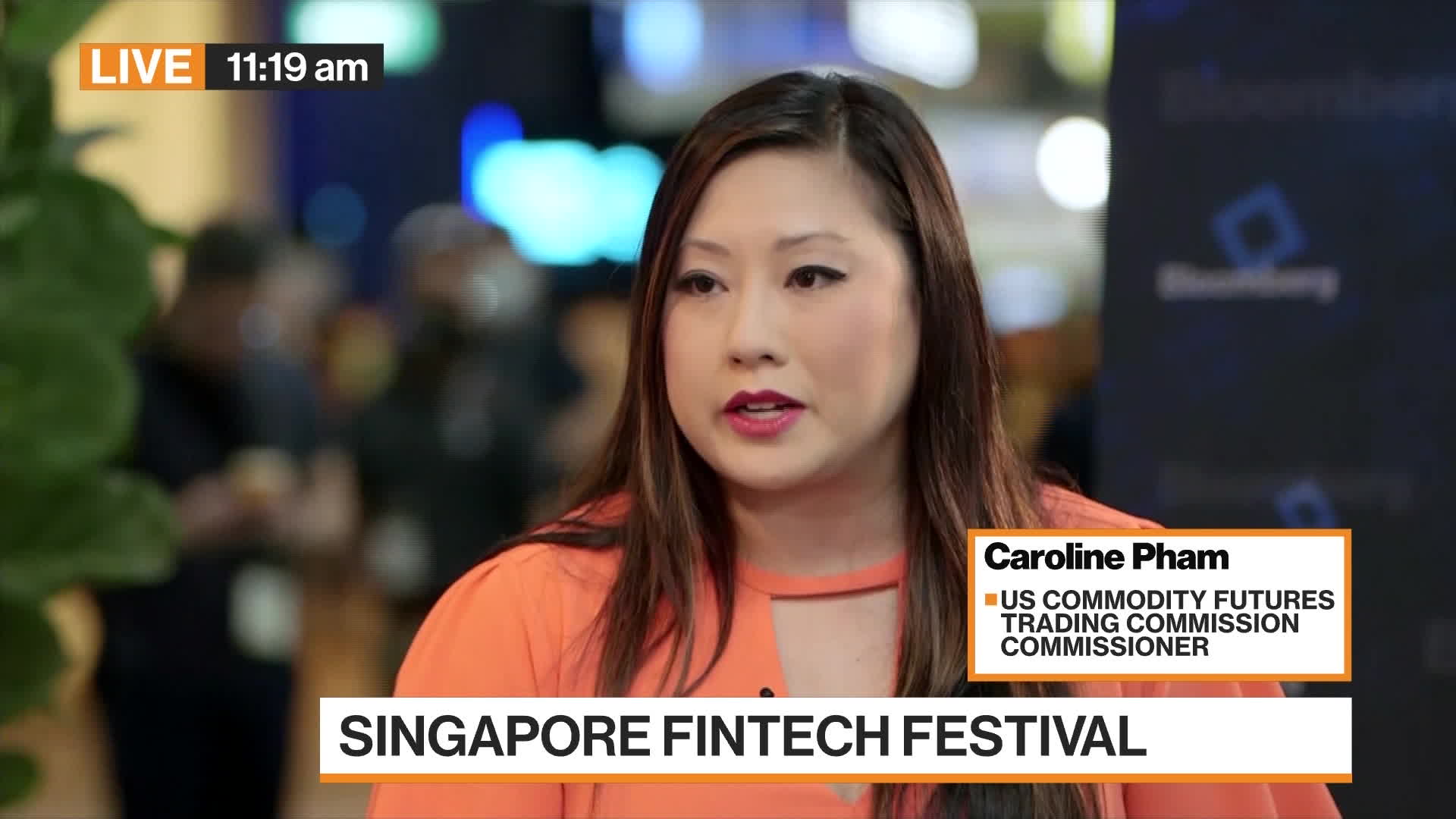 Watch US CFTC's Pham On Regulating Digital Assets - Bloomberg