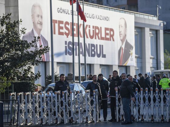 Erdogan’s Party Decks Istanbul With Victory Banners After Loss