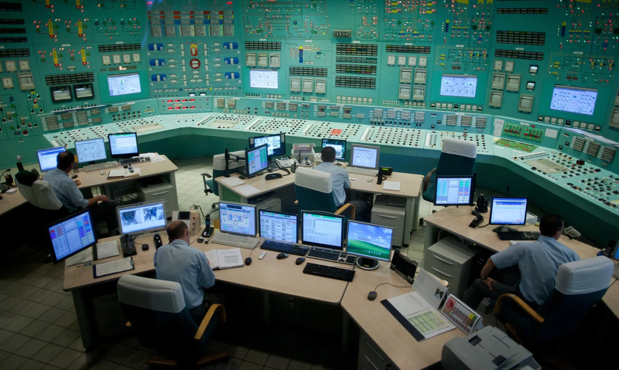 Paks Nuclear Power Plant in Paks, Hungary, on March 23, 2011.
