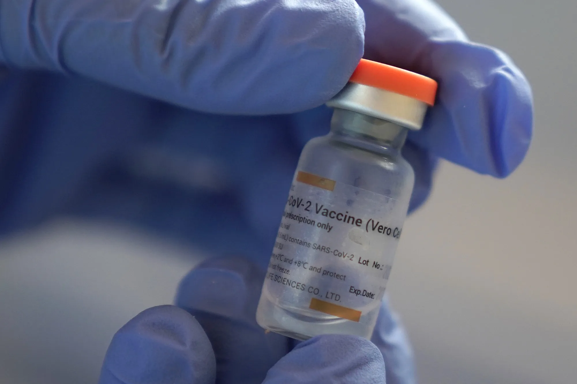 Healthcare Workers Receive Covid-19 Vaccine