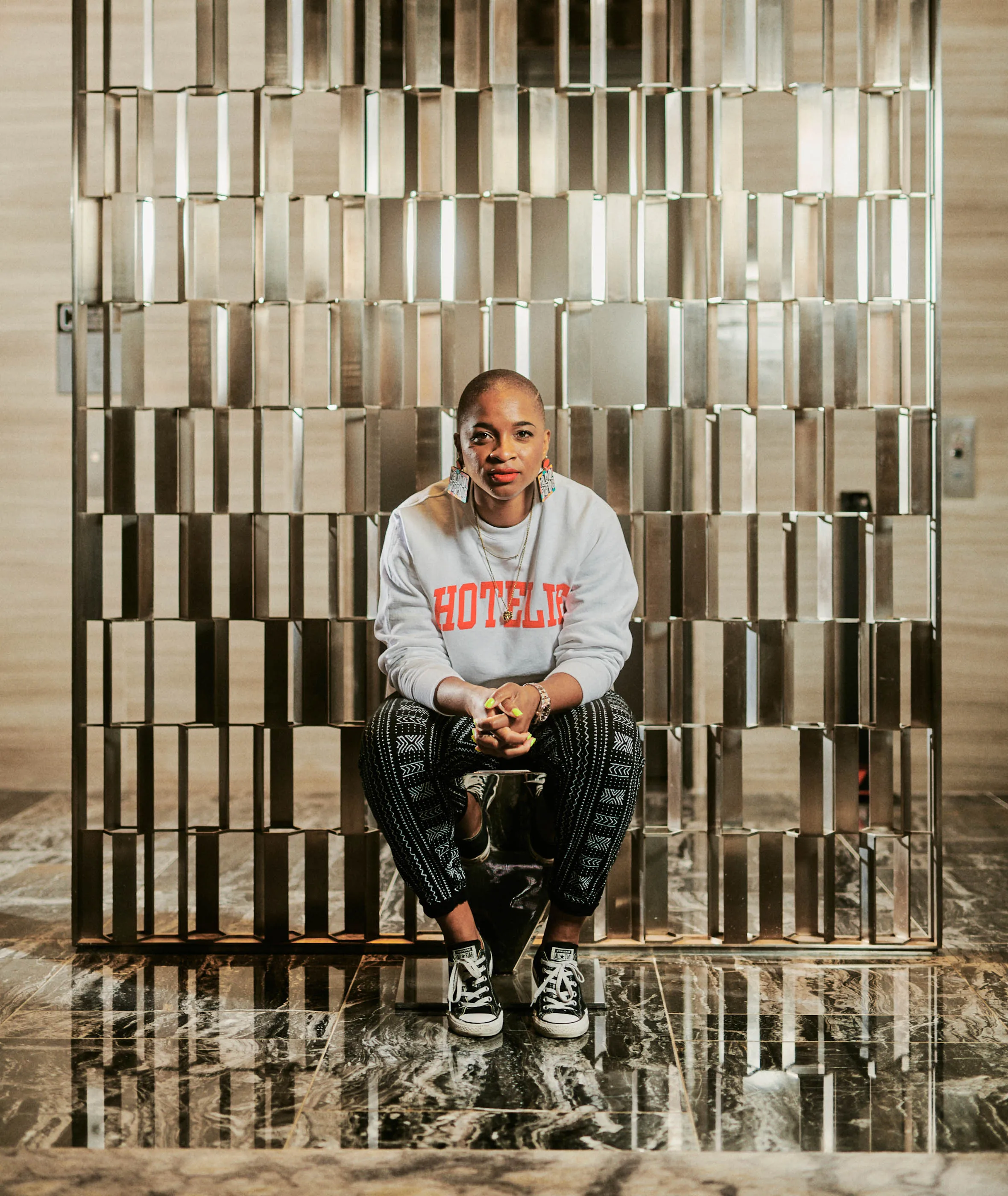 Crystal Vinisse Thomas at the Park Hyatt New York.