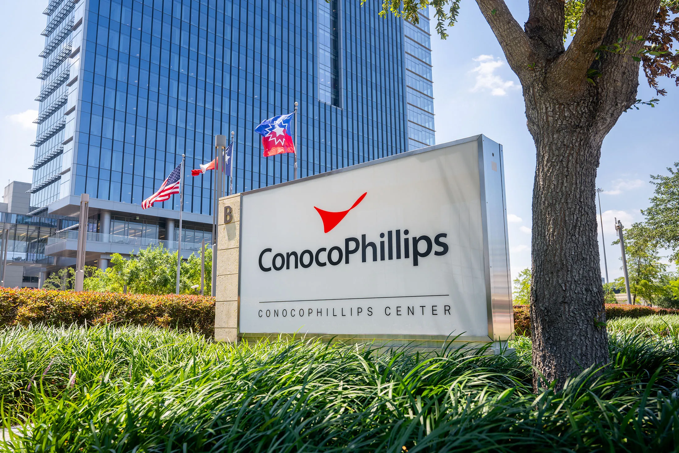 The ConocoPhillips headquarters in Houston.