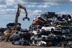 Vehicle Scrapyard Operations as Slowing Demand Plunges Worldwide Automobile Markets