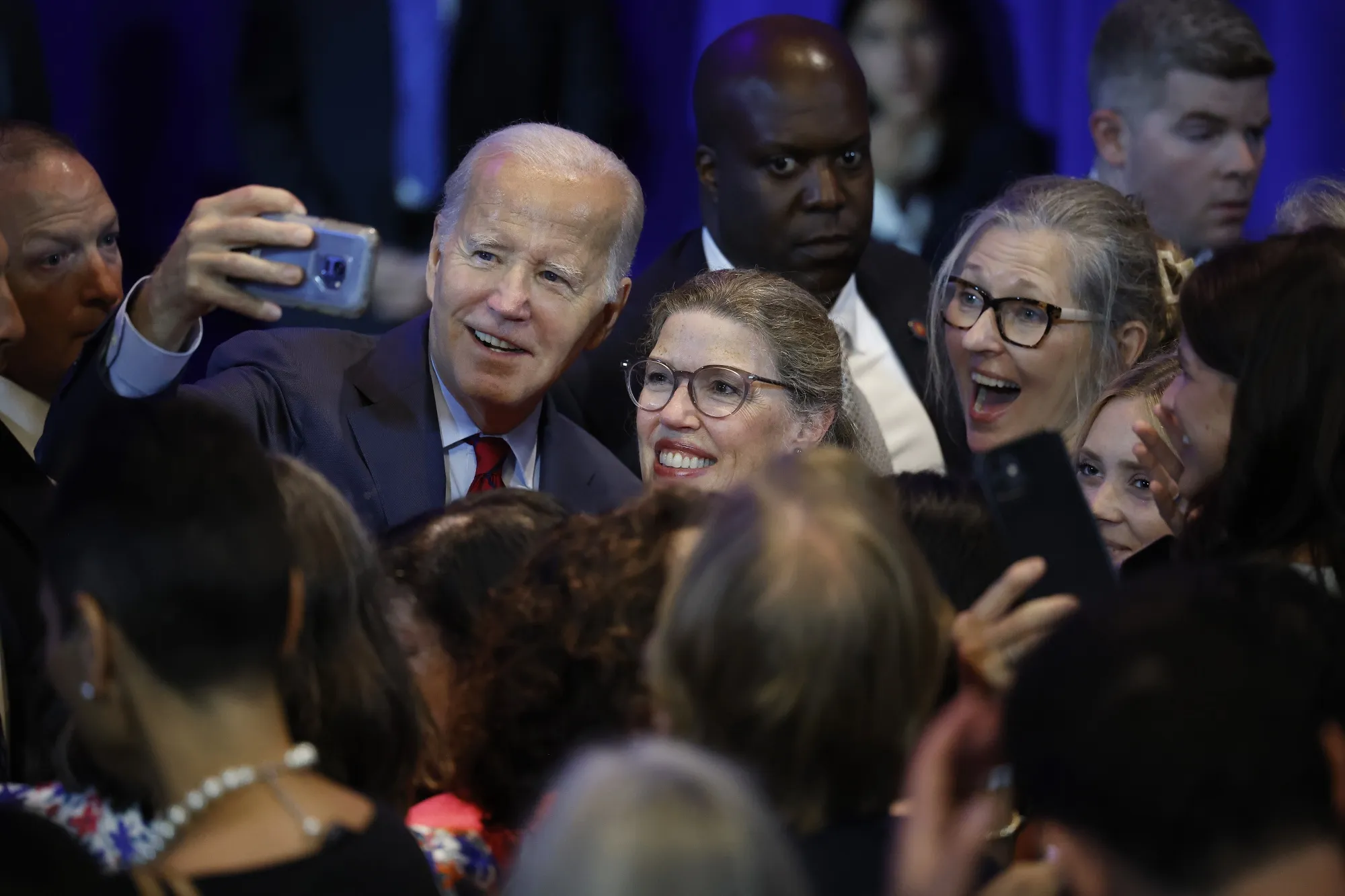 Joe Biden&nbsp;during a campaign rally last year.