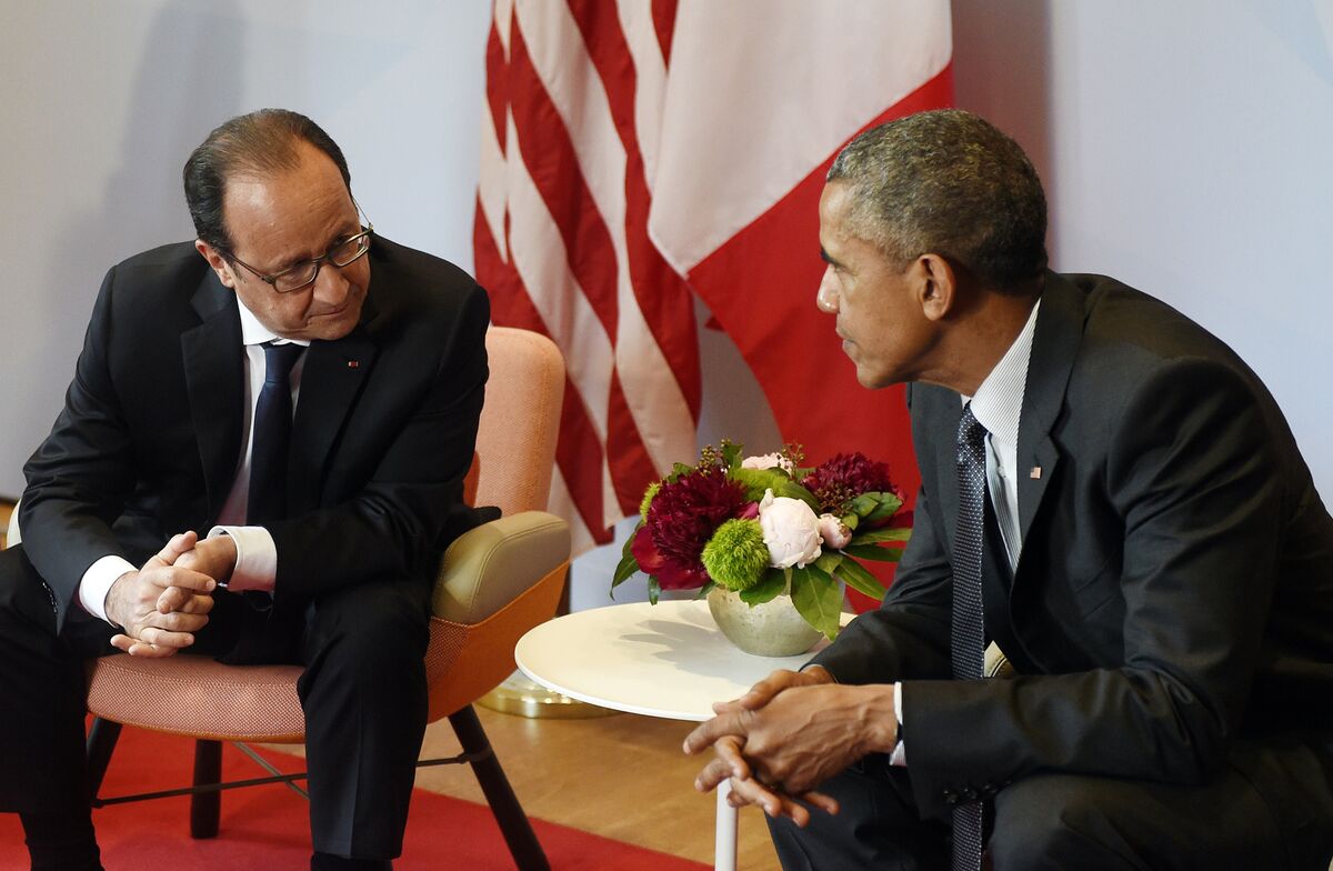 Obama Tells Hollande That U.S. Stopped Spying on French Leaders Bloomberg