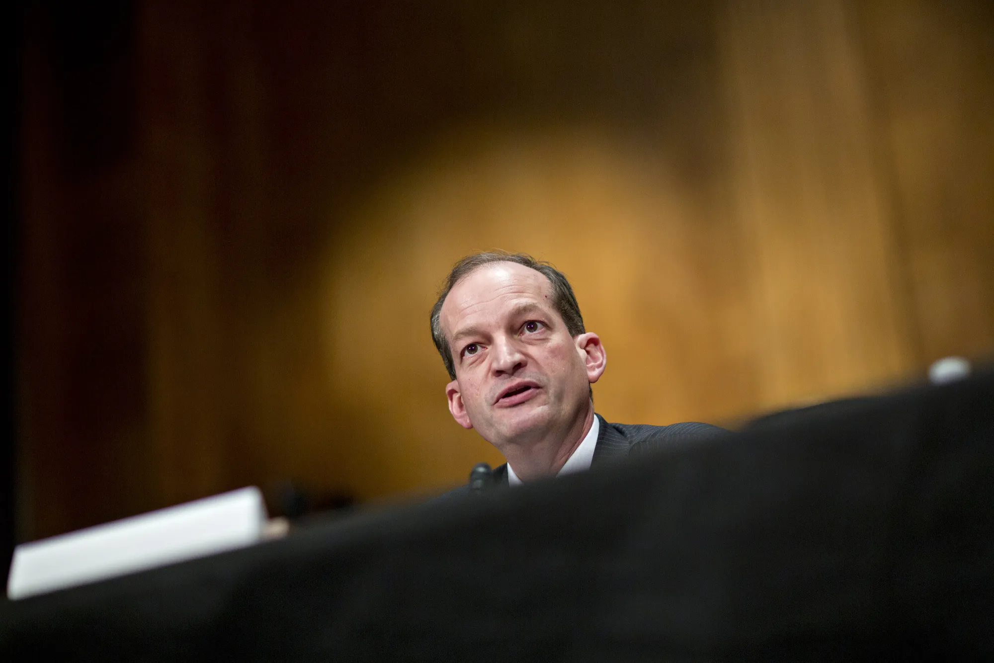 Alexander Acosta's office allowed Jeffrey Epstein to enter into a non-prosecution agreement in 2008.