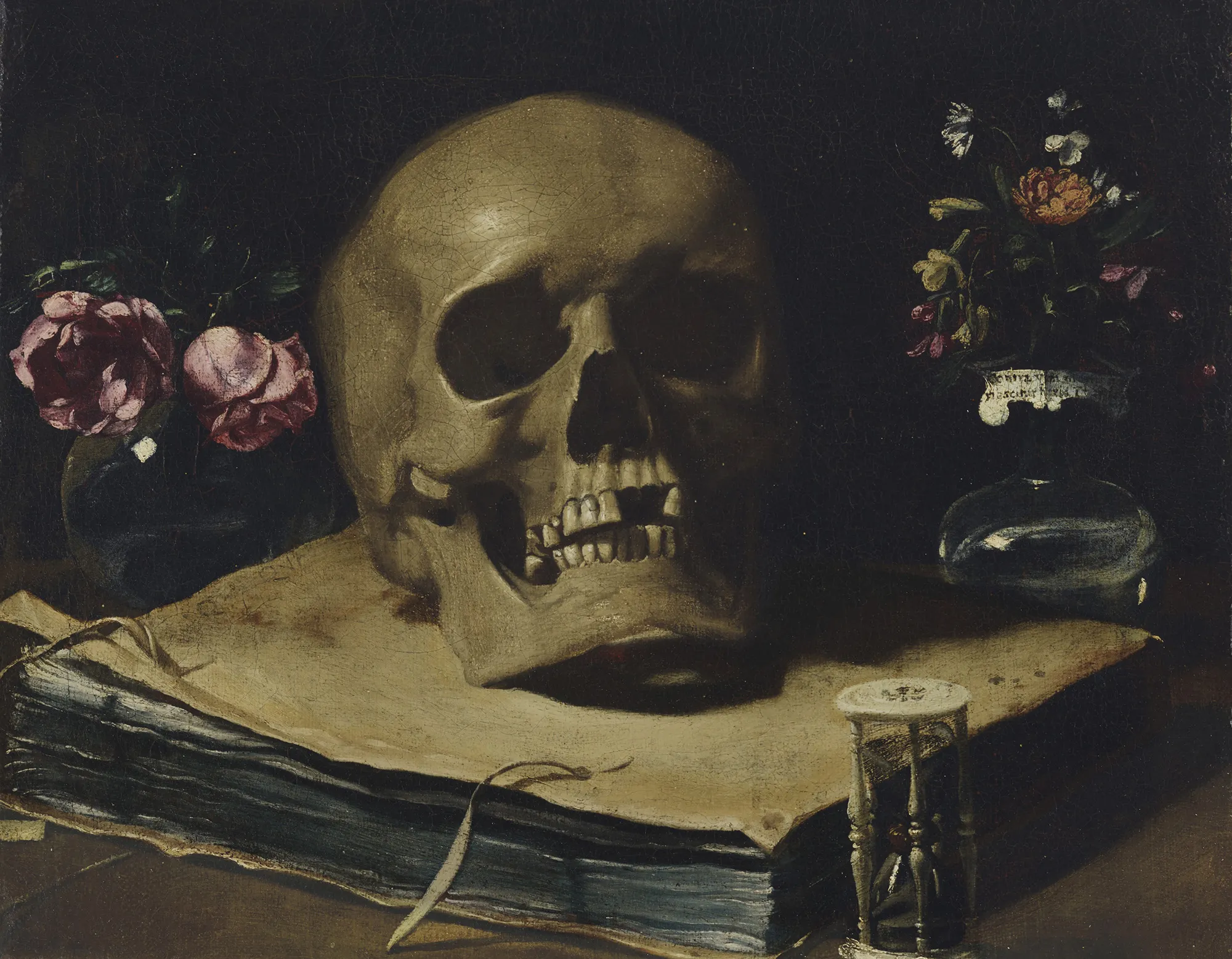 "Vanitas Still Life" by Guercino