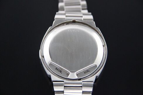 From the back, you'd never know this is an unusual watch.
