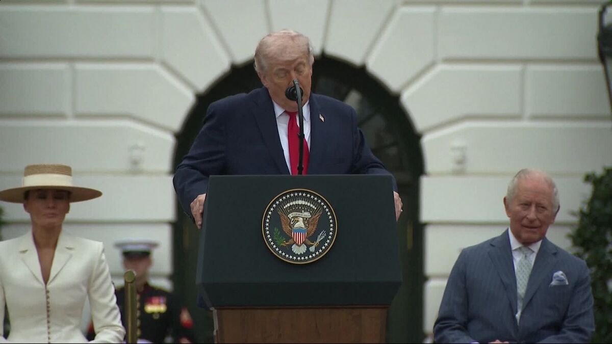 Trump Reflects on 'Cherished Bond' With King Charles III