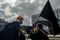 Chinese University of Hong Kong Students Hold Demonstration on Campus