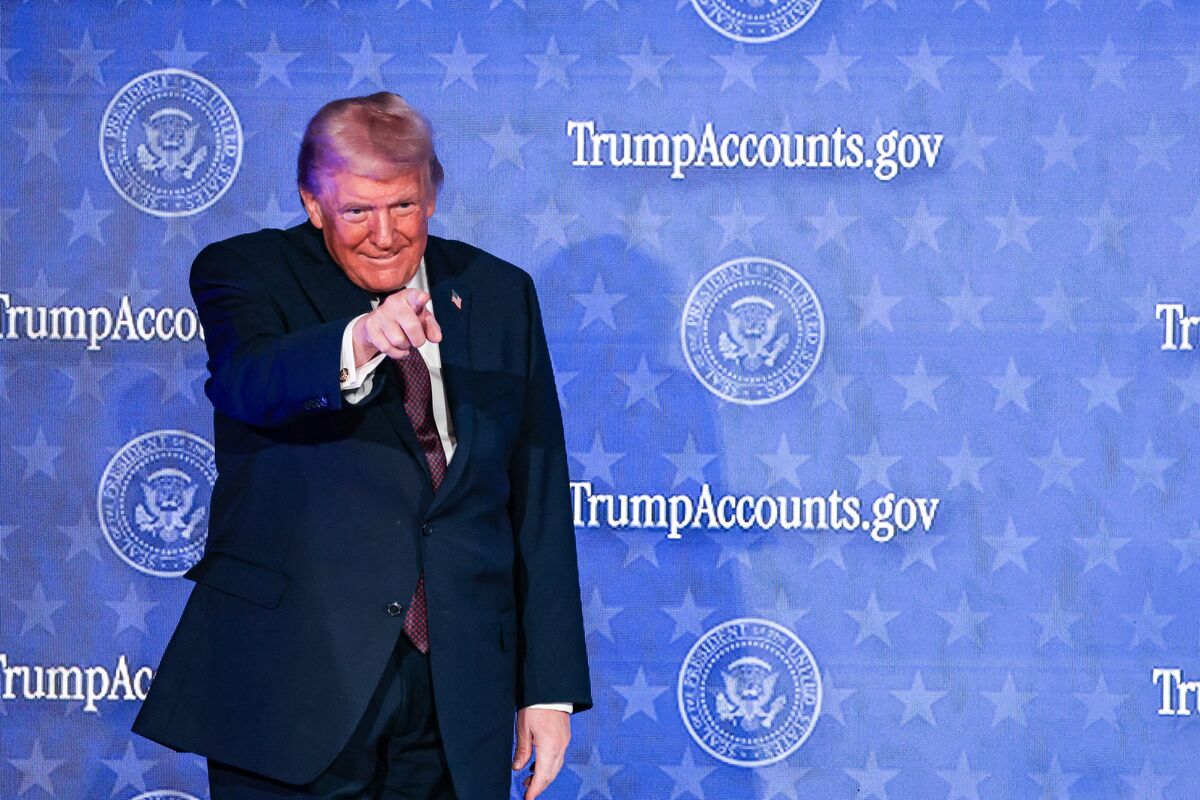 bloomberg.com - Jonathan Tamari (BGOV) - Trump Accounts Are the President's Latest Legacy Play