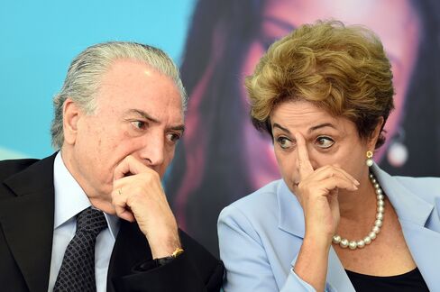 Temer and Rousseff