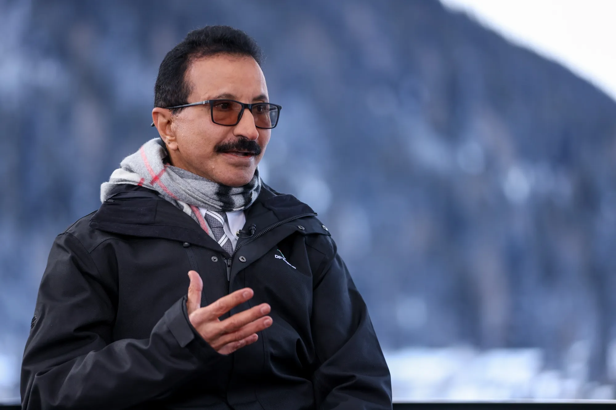Sultan Ahmed Bin Sulayem in Davos, Switzerland, on Jan. 17.