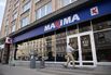 Maxima supermarket in Riga.