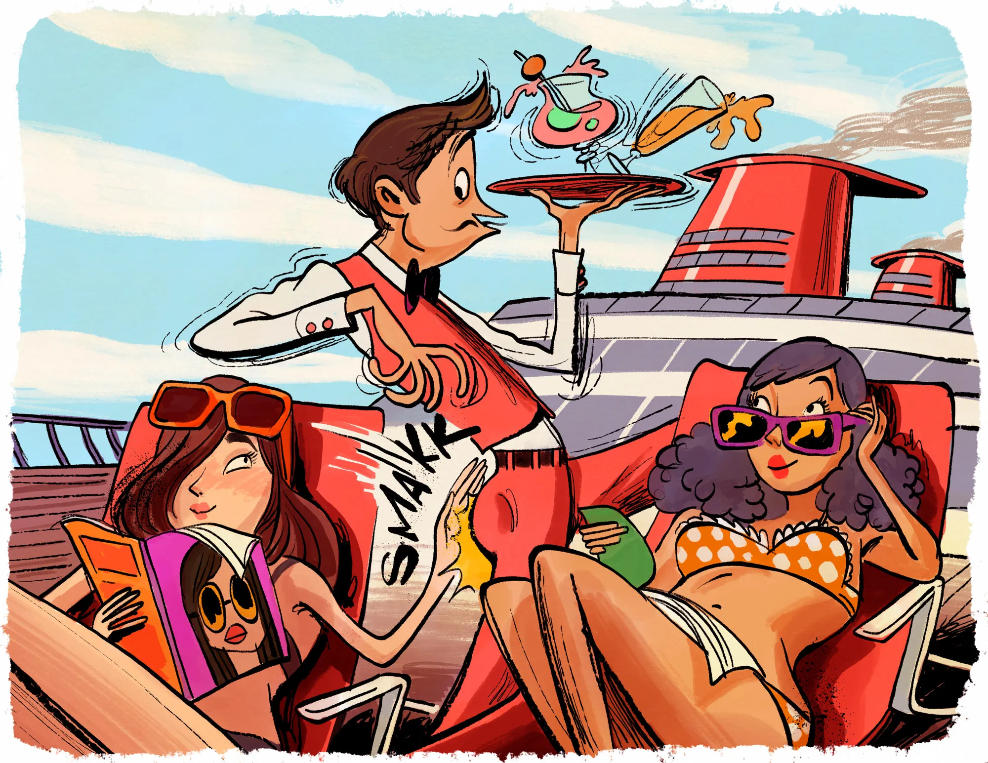 Cruise ship illicit activities