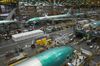 Boeing Co. 777 planes are manufactured at the company's facility in Everett, Washington, U.S., on Monday, June 1, 2015. Adding capacity on the 777-300ER is part of Boeing’s quest to drum up orders for a best-selling aircraft line into the next decade as it prepares to start building the upgraded 777X.